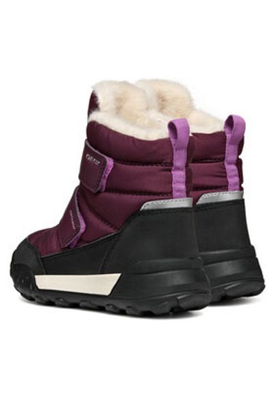 Geox girls' snow boots J46M7B-0FU50 red