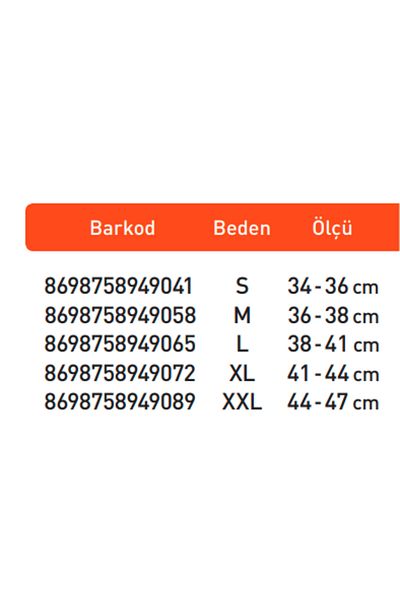Luxor دعامة الركبة المدعمة بالرباط والمتماسكة Xxl:44-47 (104)