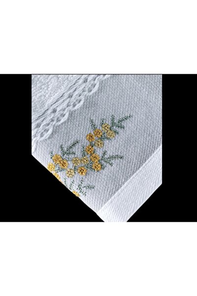 Madame Coco Рушник з вишивкою Pansy 30x45 см