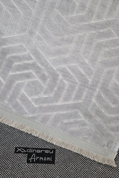 melian Armoni Frazed Non-Slip Based Cutting Embossed Living Room Hallway Kitchen Floor Gray
