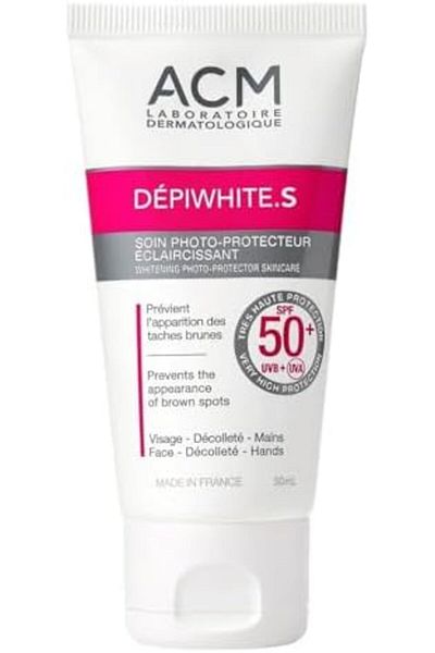 ACM Depiwhite S SPF50+ Whitening Skincare Sun Protector 50 ml, Cream