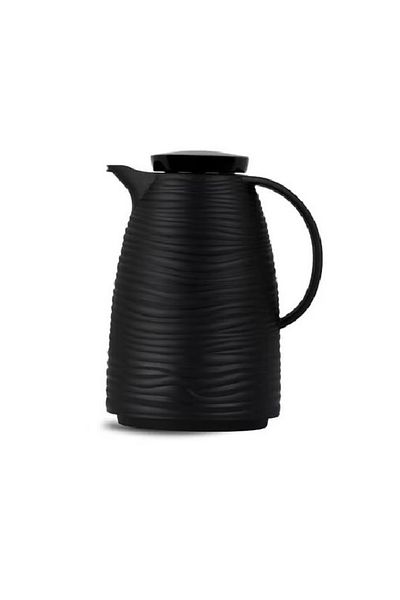 Ba&Sh Basra Black Wavy Tea and Coffee Thermos 1L