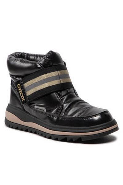 Geox girls' snow boots J26EWA-0NFLV black
