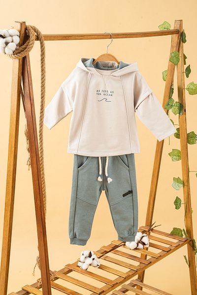 bombe Baby Kids Cotton 2-Piece Set First I Trend Fashion Bottom Top Set