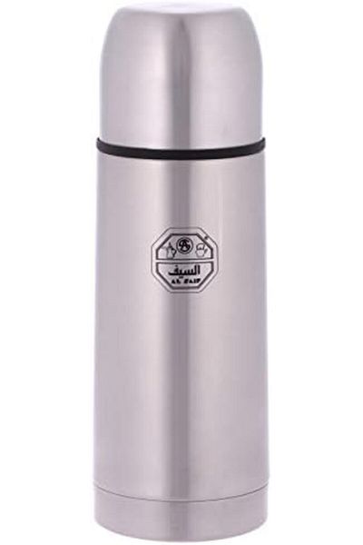 ALSAIF Mug For Coffee And Tea Steel In Stainless Steel / Leak-proof And Keeps Drinks Hot 0.35 Liter