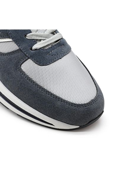 Tmall Pantofi sport bărbătești, cu inserții de plasă, B4004, albastru deschis