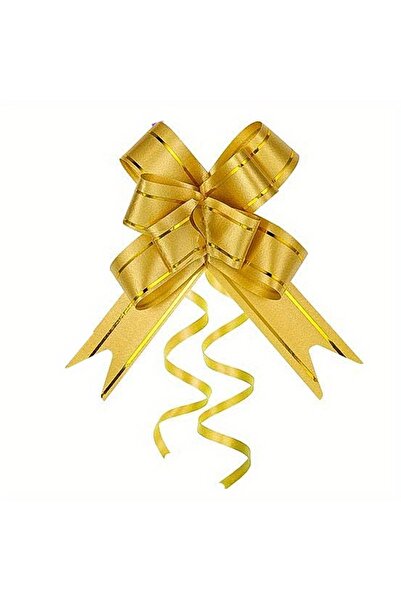 Choice 60PCS Gold 10/30/60PCS Solid Color Bow Colorful Ribbons DIY Gift Packa...