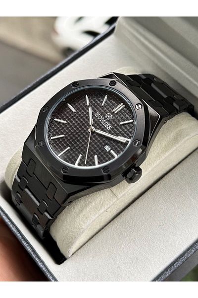 Homies With Steel Calendar Guaranteed Men's Wristwatch Bracelet Gift Hmc84F4
