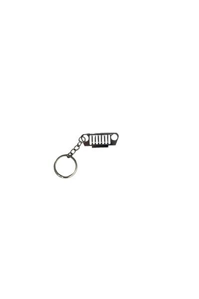 GENERAL Jeep Wrangler Grille Medallion (Shiny Chrome)