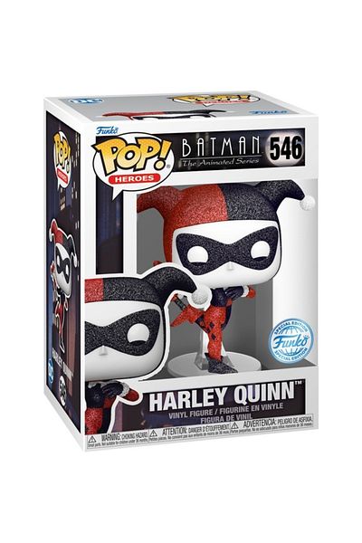 Funko بوب! هيروز: شخصية هارلي كوين من بي تي أس الموسم الخامس (DGLT) - فينيل حصري