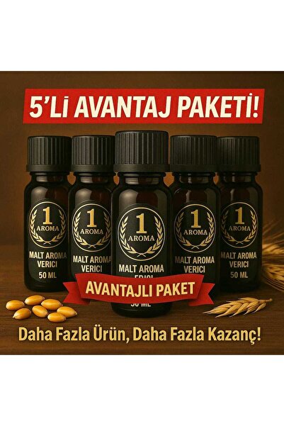 BİRAROMA MALT SİYAH (5 ADET)