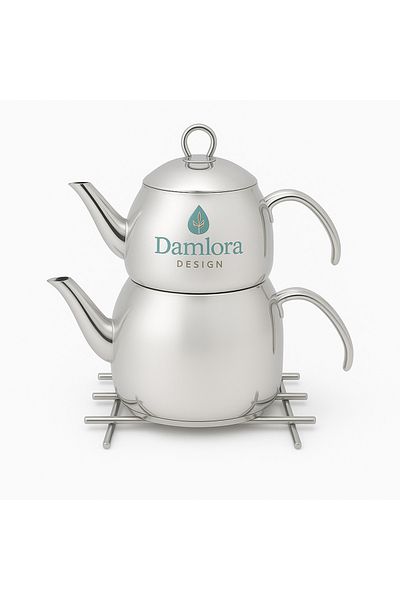 DAMLORA Chrome Nickel 6 mm Filled Iron Trivet