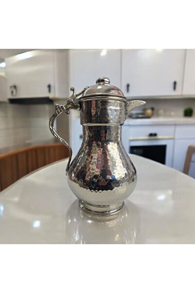 EL YAPIMI BAKIR ELDE DÖVME 2 LT KAPAKLI SÜRAHİ KARAF