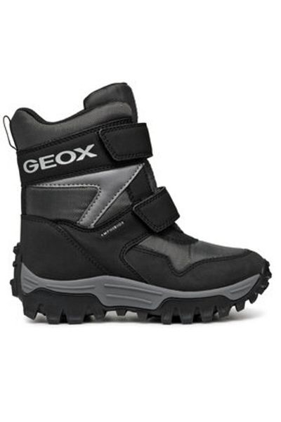 Geox boy's snow boots J46FRE-0FU50 grey