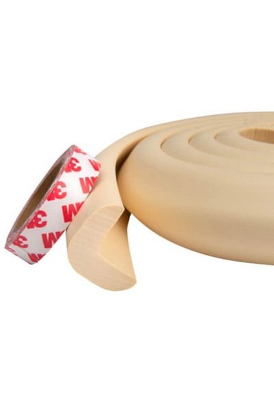 Empria Child Safety Kit - Soft Tape and Corners, Door Stops, Drawer and Socket Safety Guards, Cream