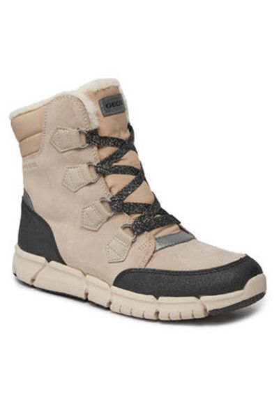 Geox unisex snow boots J16APA-022FU natural