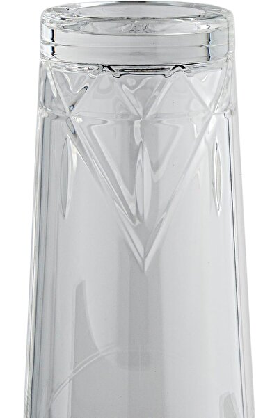 ALSAIF 6-piece acrylic cup set, ideal for serving cold drinks and juices. Durable, lightweight.