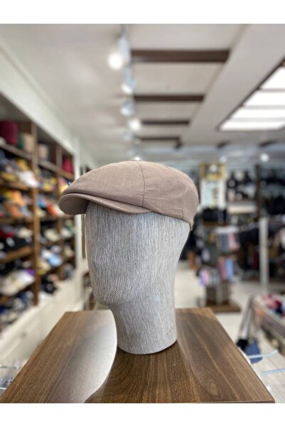 Özgöksu Şapka Erkek Yazlık Keten Kasket Ingiliz Stili Peaky Blinders Newsboy ...