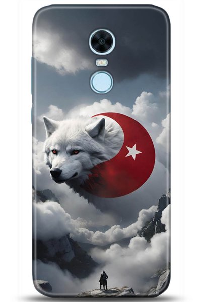 Noprin Xiaomi Redmi 5 Plus Case Hd Printed Case - Custody Series 5072