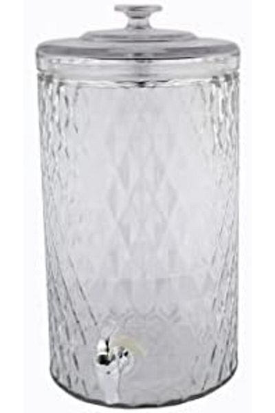 ALSAIF Glass Beverage Dispenser By Al-saif, 7.8 Liters