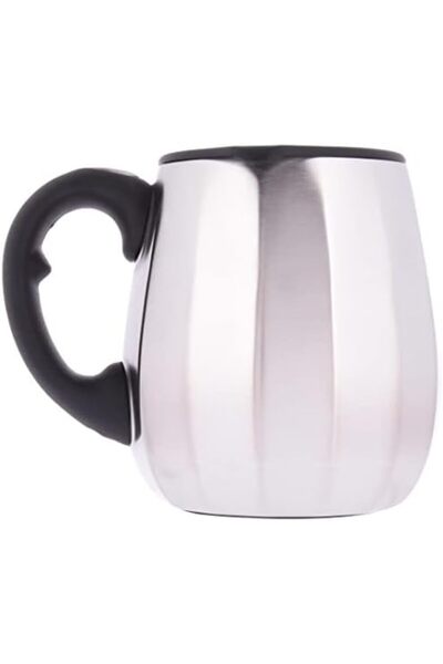 ALSAIF Stainless Steel Coffee Mug - 12 Oz - Silver