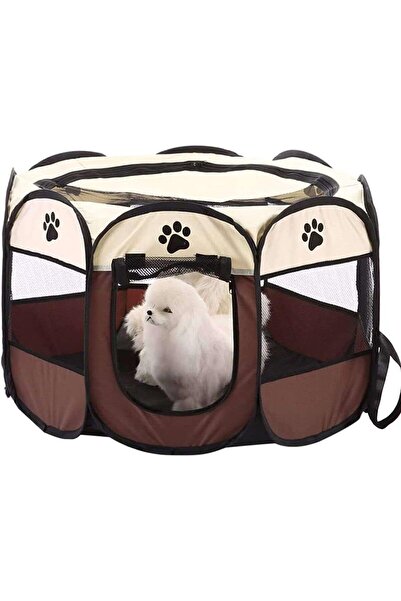 fulina Portable Foldable Pet Playpen,with Water Resistant& Removable Shade Cover,44.9x44.9x23",for Baby,Pet