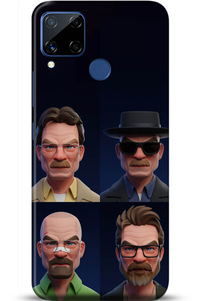 realme C15 Case Hd Printed Case - Custody Series 5068