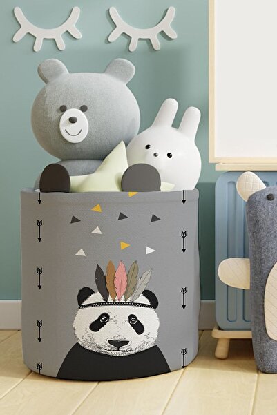 dekomingo سلة ألعاب الباندا فروي