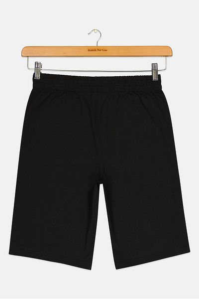 Puma شورت تدريب رياضي مناسب للأولاد من Kids Boys، باللون الأسود