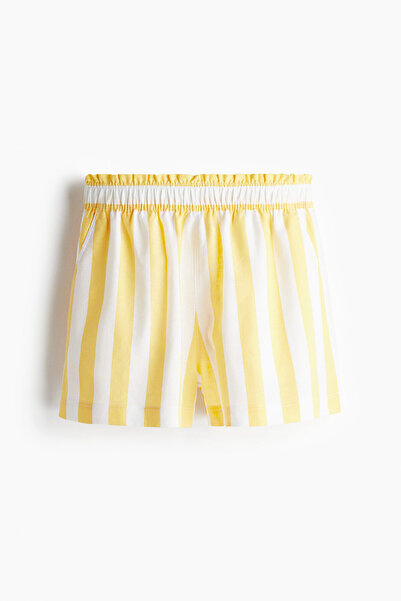 H&M Keten Karışımlı Şort