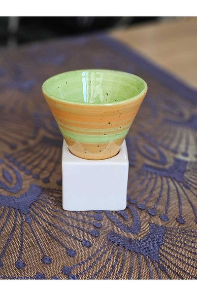 MeGgDecor 1Pcs Japanese-Style Retro Ceramic Coffee Cup Pad with Accompanying