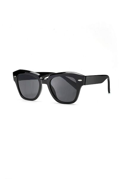 Aqua Di Polo 1987 Sundown Club Black Geometric Women's Sunglasses Apso001801--50 Ekartman