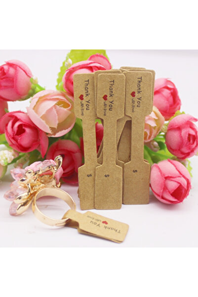 Choice ب 100 قطعة من ملصقات الحلقات متعددة الأنماط، بيضاء/كرافت، مصنوعة يدويً...