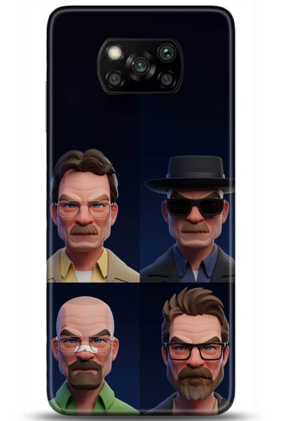 Noprin Xiaomi Poco X3 Pro Case Hd Printed Case - Custody Series 5068
