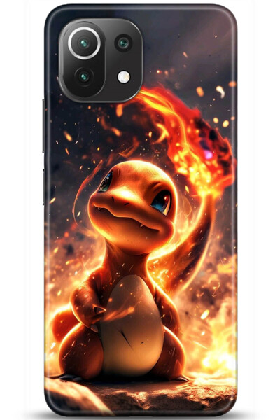 Noprin Xiaomi Mi 11 Lite Case Hd Printed Case - Custody Series 5120