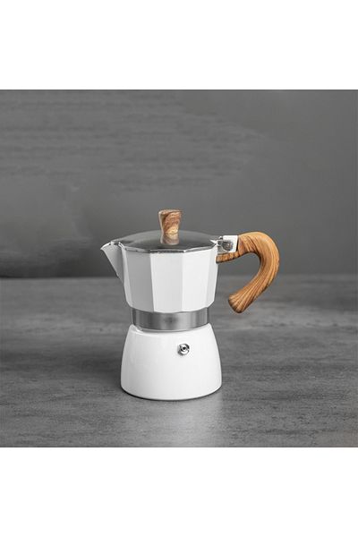 INVEIN 600ml Moka Pot for Italian Coffee - 6-Cup Manual Espresso Maker