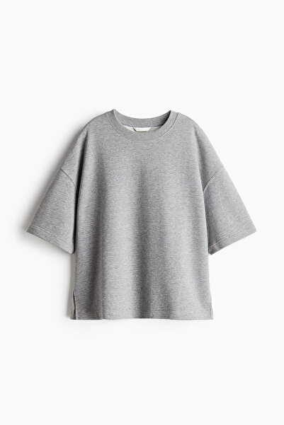 H&M Kısa Kollu Sweatshirt