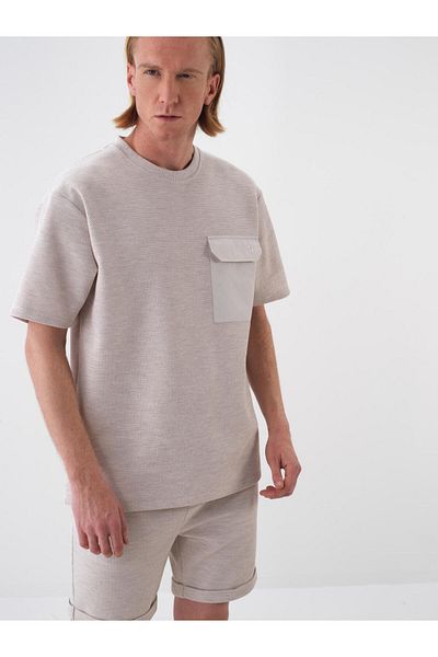 Xint Men's Natural Oversize Cotton T-Shirt