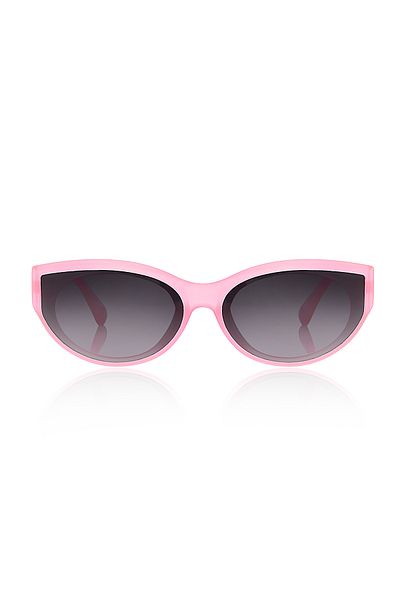 Aqua Di Polo 1987 Pink Women's Cat Eye, 32 Eka Kartman Sunglasses