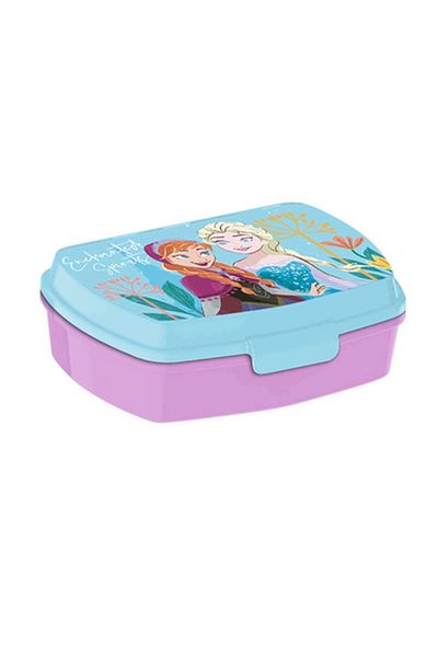 Frozen BPA-free plastic sandwich box and aluminum water bottle set, 400 ml