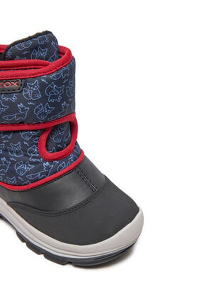 Geox boy's snow boots B263VE-0BCMN black