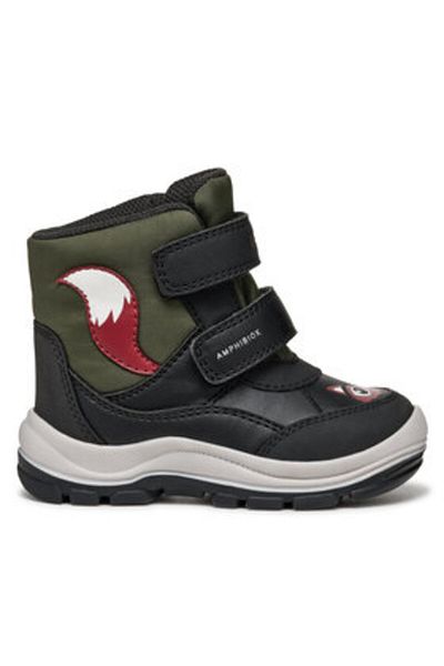 Geox boy's snow boots B463VB-054FU black