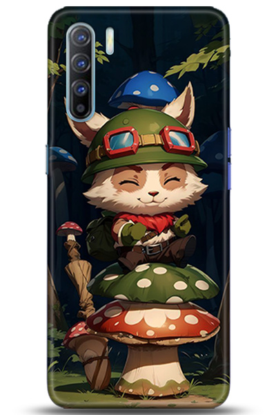 Noprin Oppo Reno 3 Case Hd Printed Case - Like You Series 5097
