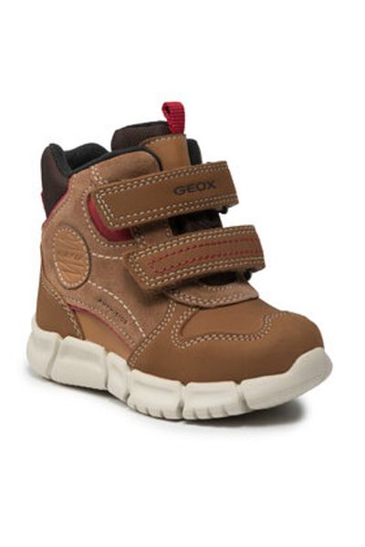 Geox boy's snow boots B163PA-03222 brown