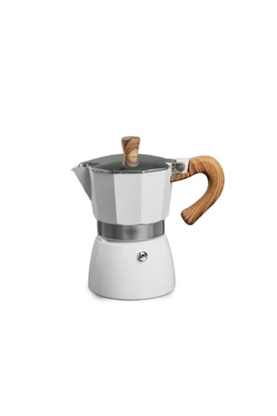 INVEIN 600ml Moka Pot for Italian Coffee - 6-Cup Manual Espresso Maker
