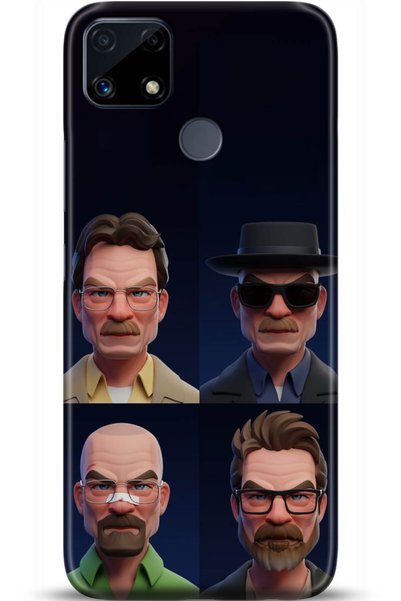 realme C25 Case Hd Printed Case - Custody Series 5068
