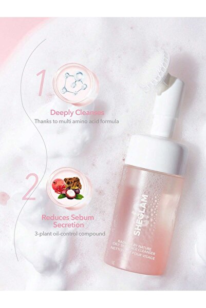 SHEGLAM Radiant By Nature Oily Skin Face Cleanser 100ml
