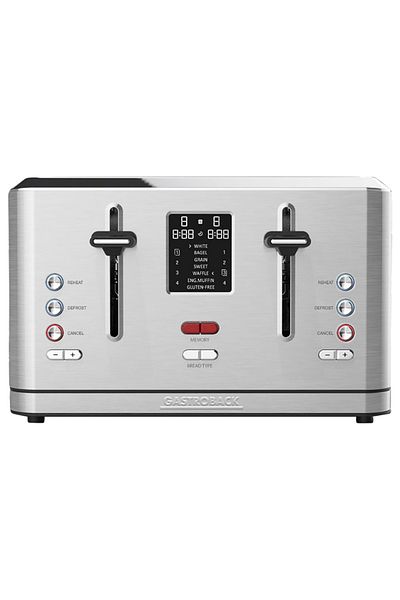GASTROBACK - Design Toaster Digital 4S - Silver