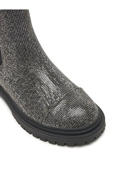 Steve Madden women's Chelsea boots SM11003468 silver
