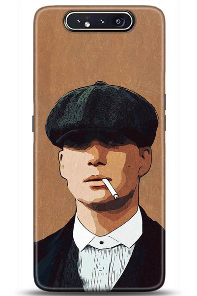 Noprin Samsung Galaxy A80 Case Hd Printed Case - Custody Series 5098